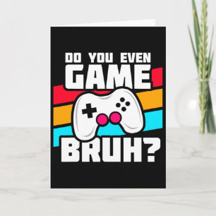 Carte Jouer à des jeux vidéo - Jeux sur PC et console - 