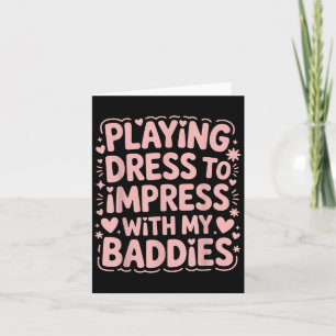Carte Jouer La Robe Pour Imprimer Avec Mon Mème Mal Mal 