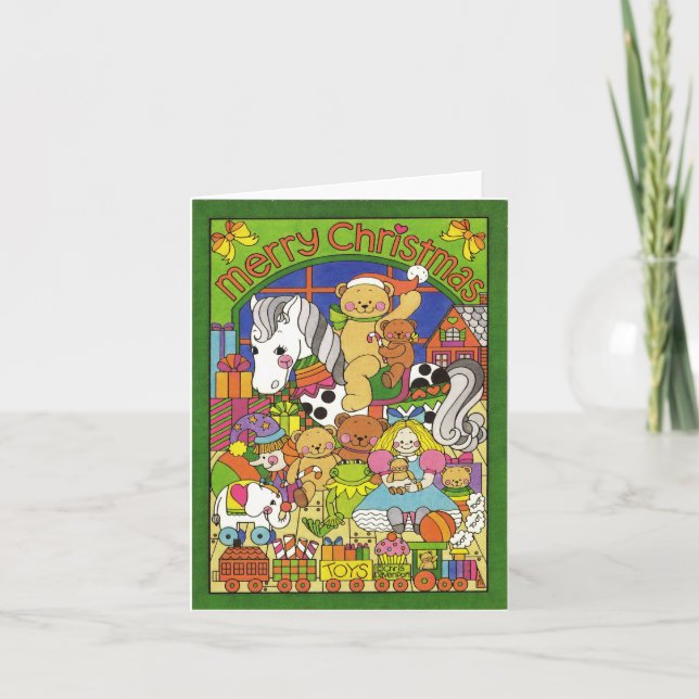 Carte Jouets de Noël (Devant)