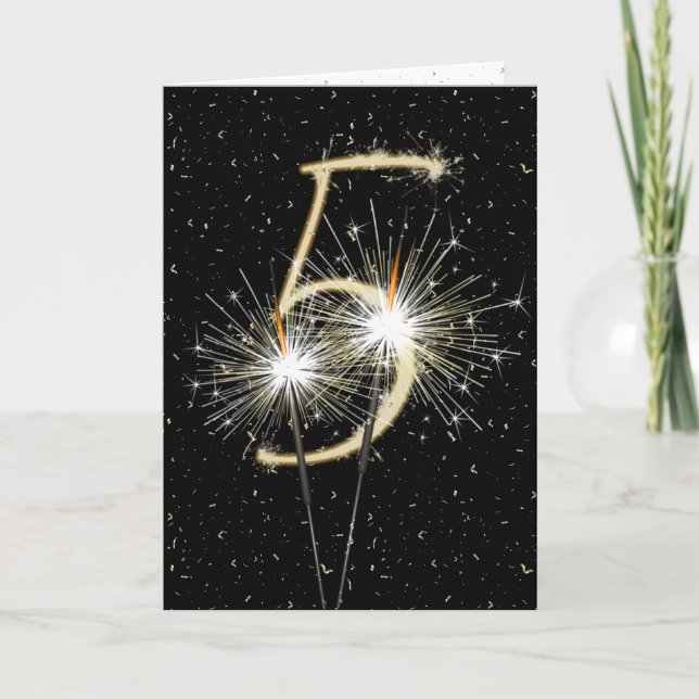 Carte Joueur de 5e anniversaire mariage (Devant)
