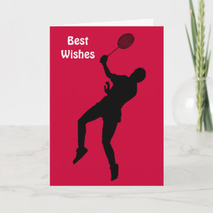 Carte Joueur de Badminton