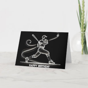 Carte Joueur de baseball Non