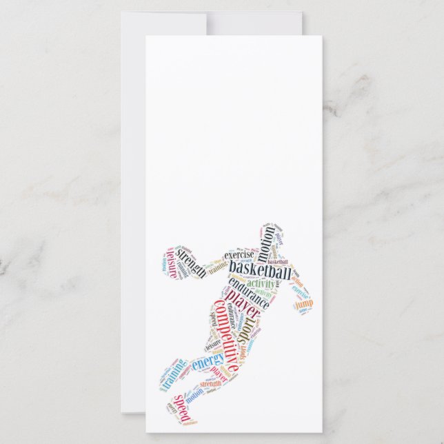 Carte Joueur de basket-ball