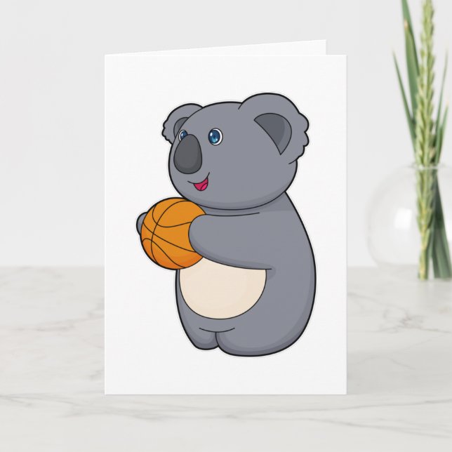 Carte Joueur de basket-ball Koala Basketball (Devant)