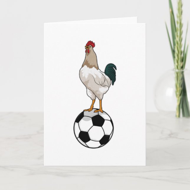 Carte Joueur de football Coq (Devant)