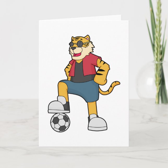 Carte Joueur de football de Tiger (Devant)