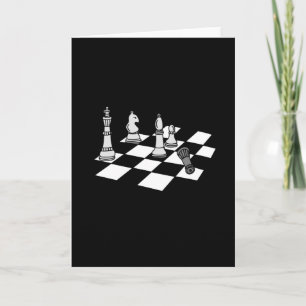Carte Joueur d'échecs Pièces