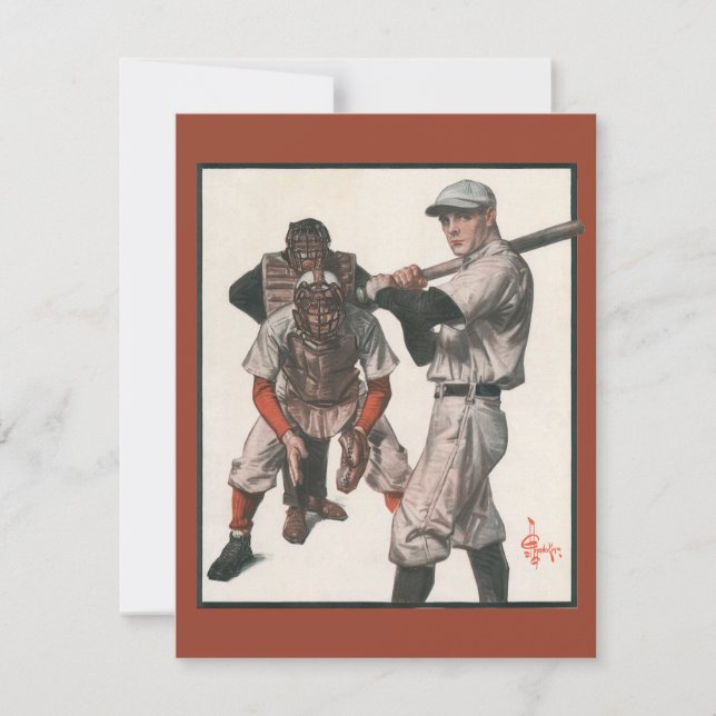 Carte Joueurs De Baseball vintages (Devant)