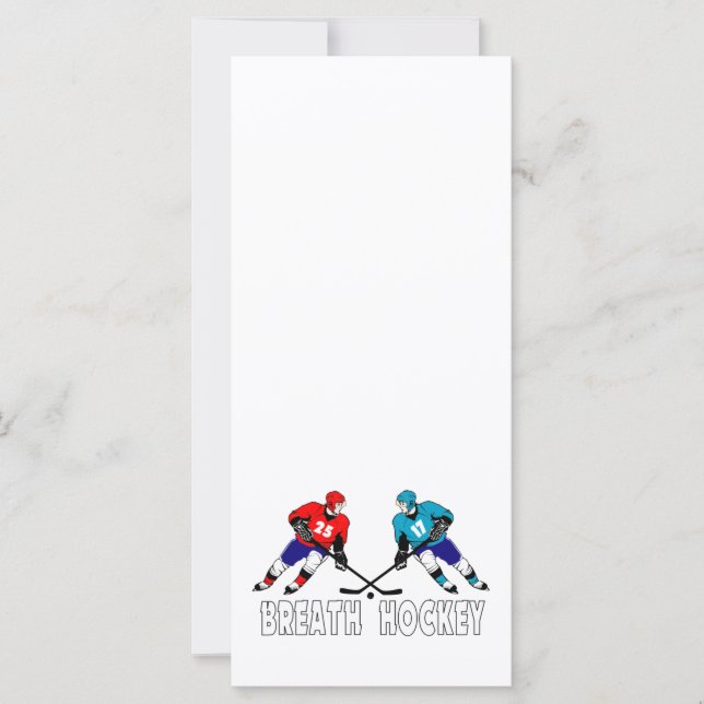 Carte Joueurs de hockey (Devant)
