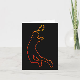 Carte Joueuse Badminton Shutting Womens Squash Badminton
