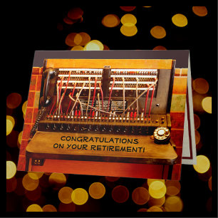Carte JOUMBO Happy Retirement Félicitations de tous