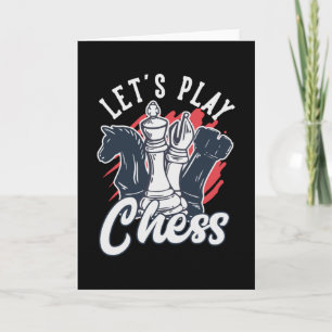 Carte Jouons aux échecs