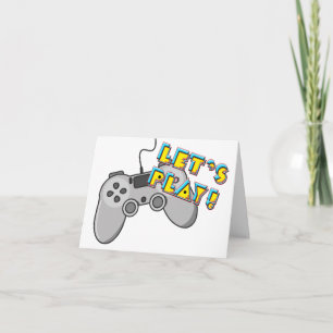 Carte Jouons aux jeux vidéo