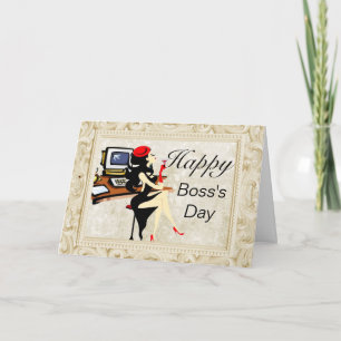 Carte Jour Chic et Fun Boss