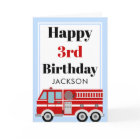 Jour d'anniversaire d'un camion-feu moderne