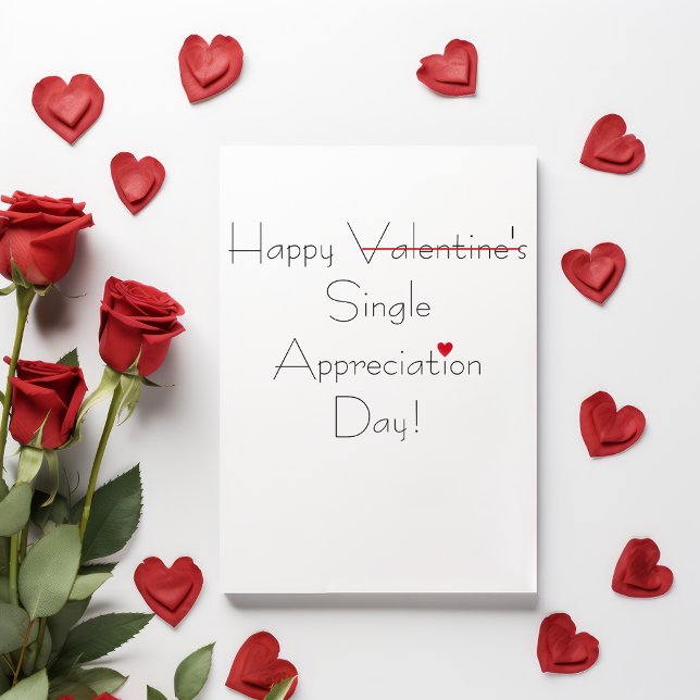 Carte Jour d'appréciation unique Saint-Valentin (Créateur téléchargé)