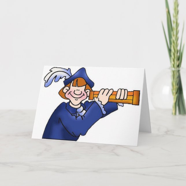 Carte Jour de Columbus 2 (Devant)