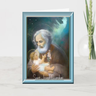 Carte Jour de fête de St Joseph