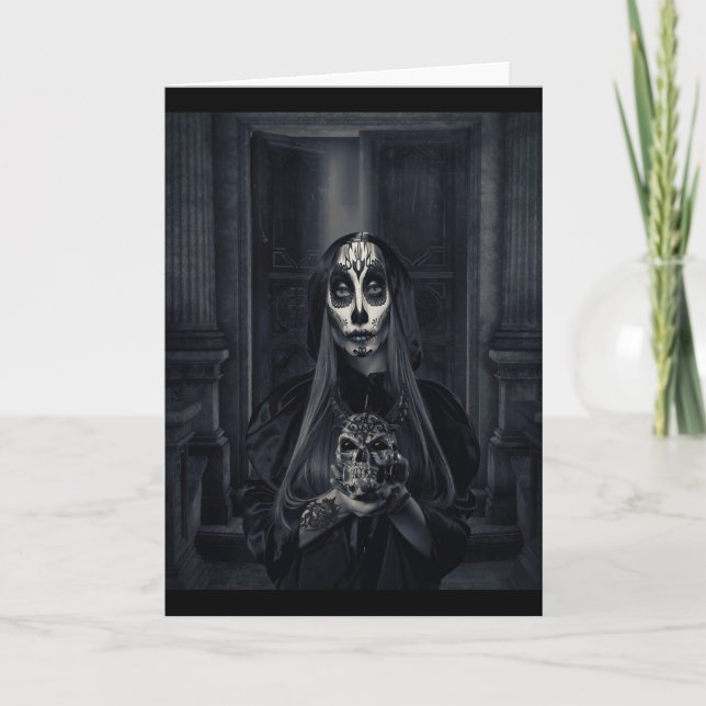 Carte Jour de Halloween des morts (Devant)