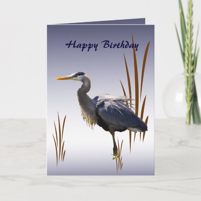 Carte Jour de la Grande Heron (Devant)
