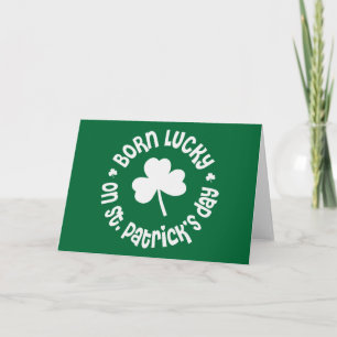 Carte Jour de la Saint Patrick