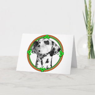 Carte Jour de la Saint Patrick dalmatien