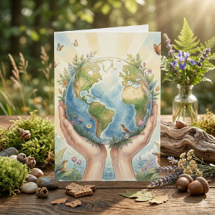 Carte Jour de la Terre 22 avril   Façons de l'honorer 