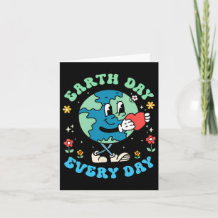 Carte Jour de la Terre Tous les Jours Cute Planet Bonne 