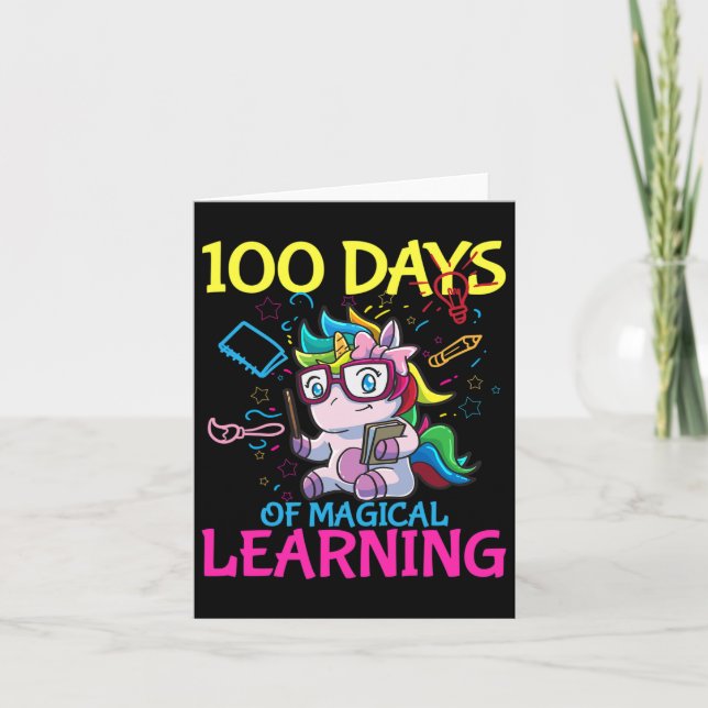 Carte Jour De L'École 100 Jours De L'École 1 (Devant)