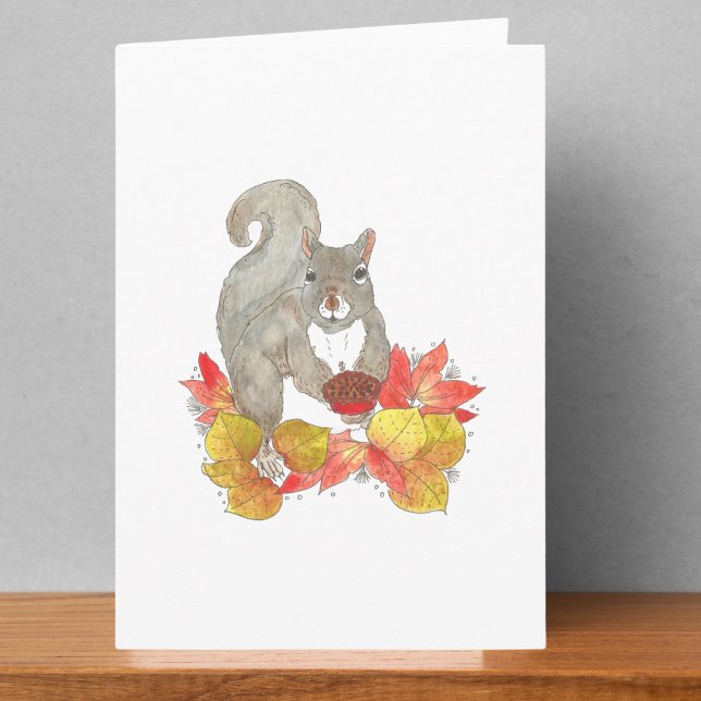 Carte Jour de Thanksgiving Tarte aux Noix de Pécan (Créateur téléchargé)