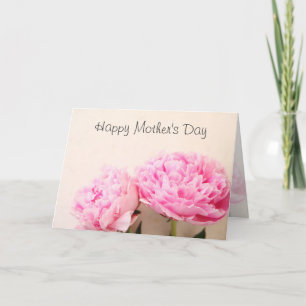 Carte Jour de Two peonies