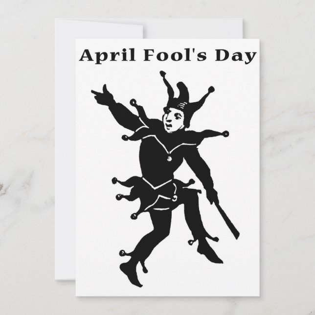 Carte Jour des fous d'avril (Devant)