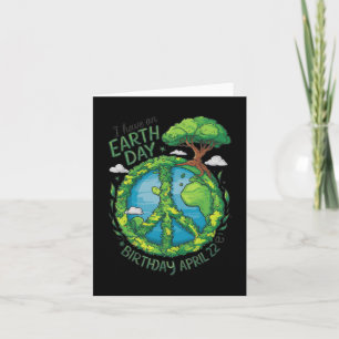 Carte Jour des terres Est Mon Anniversaire Pro Environme