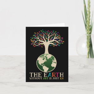Carte Jour des terres Pun La Terre Sans Art Est Juste Eh