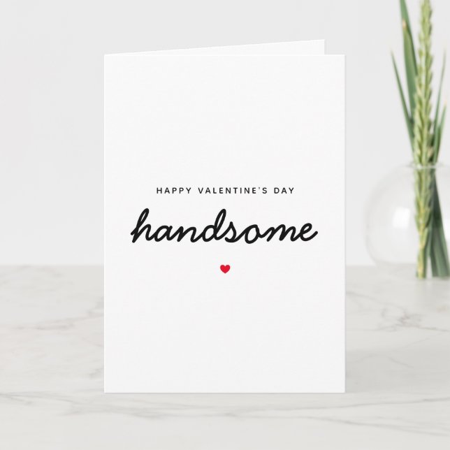 Carte Jour des Valentines, belle amie du mari (Devant)