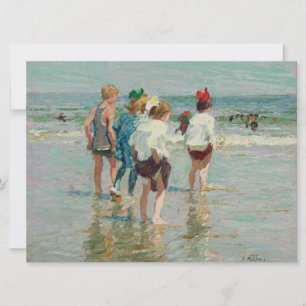 Carte Jour d'été à Brighton Beach (par E.H. Potthast)