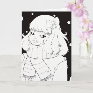 Carte Jour d'hiver