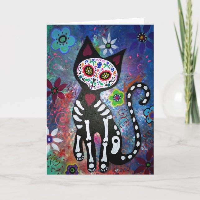 Carte Jour du chat mort par Prisarts (Devant)