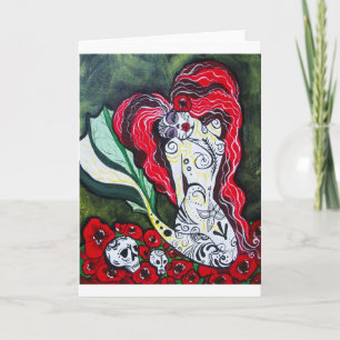 Carte Jour du coeur de la sirène morte