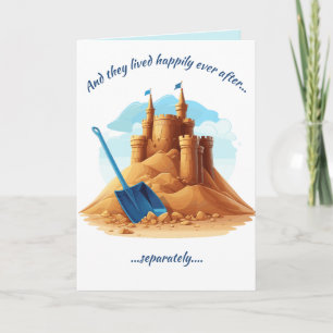 Carte Jour du Divorce Happy Castle