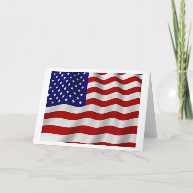 Carte Jour du drapeau vieille gloire (Devant)