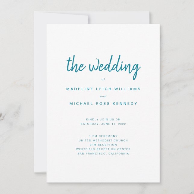 CARTE JOUR DU MARIAGE (Devant)