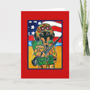Carte Jour du Souvenir - Soldat Doxie
