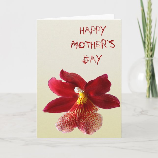 Carte Jour heureux du ` s de mère (Devant)