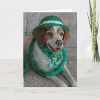 Carte JOUR la BRETAGNE de St PATRICKS - customisée