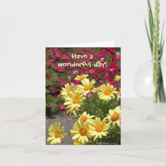 Carte Jour merveilleux !