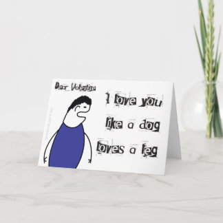 Carte Jour Peel Quirky Valentines Twisted