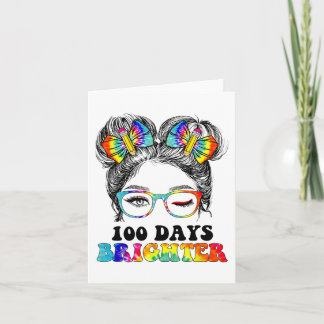 Carte Jour Plus Lumineux Fille Aux Chignons Décoiffés Ti