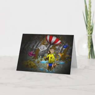 Carte Jour pluvieux et venteux