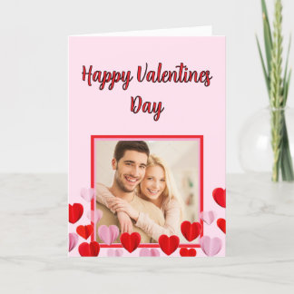 Carte Jour Valentines Personnalisée